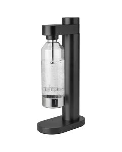 Stelton Brus Wassersprudler black metallic