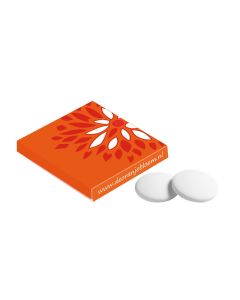 Viereckige Dose mit 4 Imperial Pfefferminz