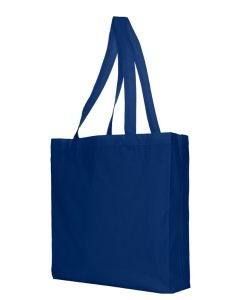 Baumwoll-Blocktasche OEKO-TEX® Premium Marine