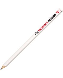 Magnet-Zimmermannsbleistift, 24 cm, eckig-oval