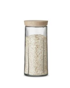 Rosendahl Grand Cru Aufbewahrungsglas mit Deckel aus Eiche 1,5L