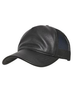 FLEXFIT - Leather Trucker Cap