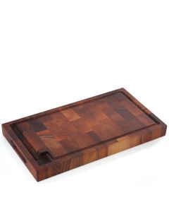 Zassenhaus Hackblock Nussbaum Stirnholz 45×25×4cm