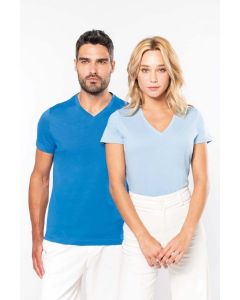 Kariban Men's short-sleeved V-neck T-shirt