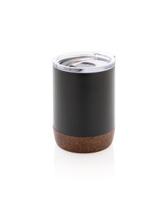 Kleine Vakuum-Kaffeetasse aus RCS rSteel & Kork