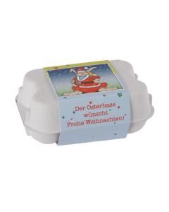 Eierkarton mit 6 Ostereiern