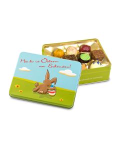 Mit Dir ist Ostern am schönsten - Pralinendose mit 125 g