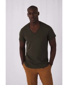 B&C Organic Cotton Inspire V-neck T-shirt