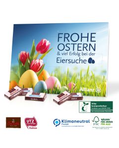 Sarotti Tisch-Osterkalender mit 12 Türchen (ab 100 Stück)