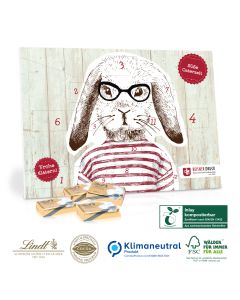 Lindt Tisch-Osterkalender mit 12 Türchen (ab 100 Stück)
