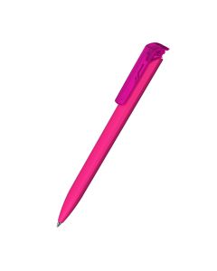 Klio-Eterna - Trias softtouch/transparent - Druckkugelschreibersofttouch magenta