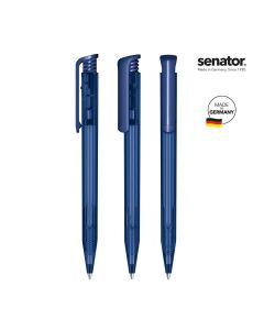senator® Super Hit Clear  Druckkugelschreiber, weiß