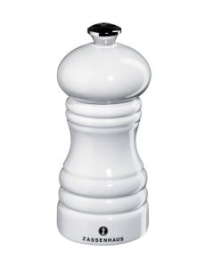Zassenhaus Pfeffermühle Berlin 12cm weiß glänzend