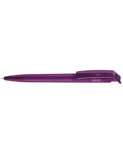 RECYCLED PET PEN transparent, violett