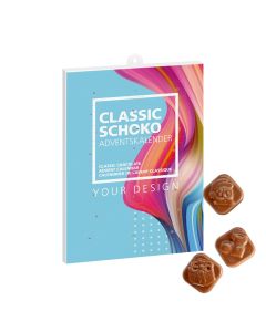 Classic Schoko Adventskalender im Hochformat