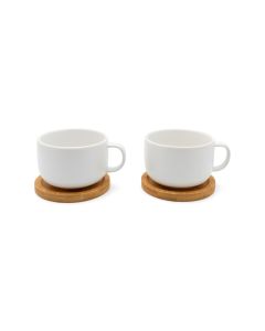 Teetasse Umea, weiß, 2er-Set