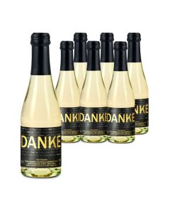 6x Danke Secco Flaschen, 0,2 l