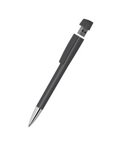 Klio-Eterna - Turnus high gloss Mn USB 2.0 - Drehkugelschreiber mit integriertem USB-Stickanthrazit