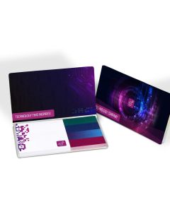 Haftset 02 mit individualisierbaren Papiermarkern