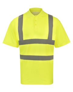 Korntex - High-End Polycotton Hi-Vis Polo Shirt Cambridge