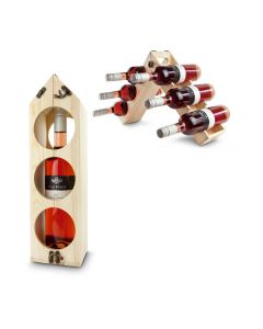 RACKPACK - Original, 2in1 Weinverpackung und Weinregal (ohne Wein)