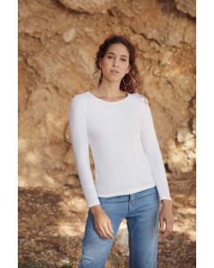 Fruit of the Loom Lady-fit Valueweight Long Sleeve T (61-404-0)