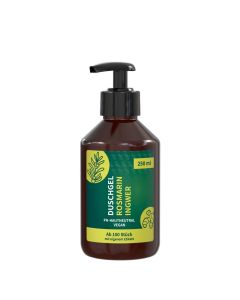 Duschgel Rosmarin-Ingwer, 250 ml, Body Label (R-PET)