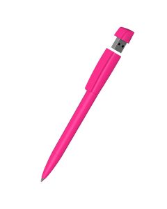 Klio-Eterna - Turnus high gloss USB 2.0 - Drehkugelschreiber mit integriertem USB-Stickmagenta