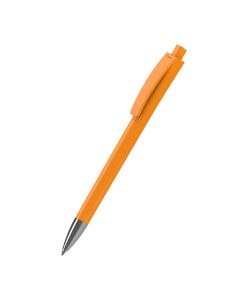 Klio-Eterna - Qube high gloss Mn - Druckkugelschreiberhellorange
