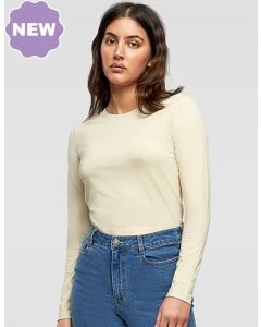 Build Your Brand - Ladies Short Longsleeve Tee