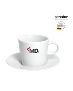 senator® Fancy Cafe Set Pozellantasse mit Untertasse