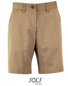 SOL´S - Women´s Chino Bermuda Shorts Jasper