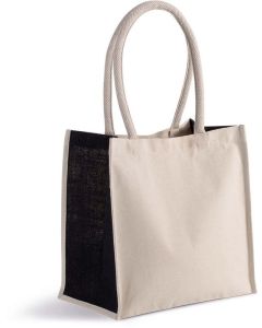 Kimood Baumwoll-/Jute-Shoppingtasche