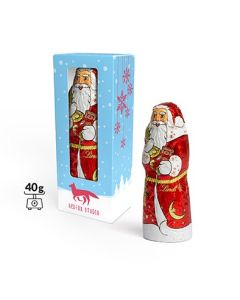 Lindt Nikolaus in Werbekartonage