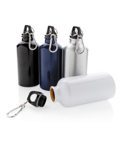 Aluminium Sportflasche mit Karabiner
