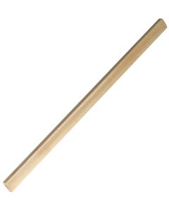 Zimmermannsbleistift, 24 cm, eckig-oval, ungespitzt
