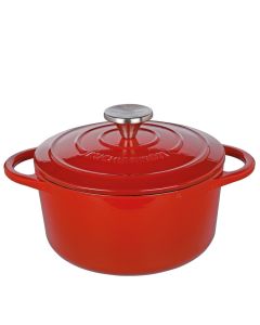 Küchenprofi Bratentopf rund 20cm classic red Provence
