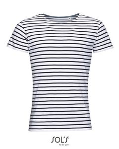 SOL´S - Men´s Round Neck Striped T-Shirt Miles