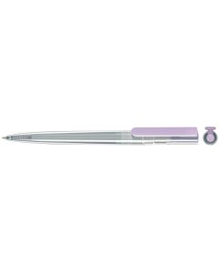 RECYCLED PET PEN switch transparent KG, hellviolett