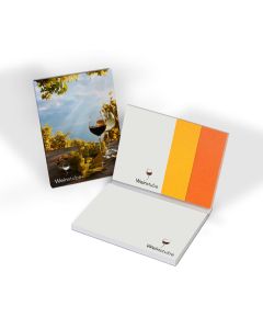 Recycling Haftset 24 mit individualisierbaren papiermarkern