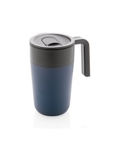 GRS recycelte PP und Stainless Steel Tasse mit Griff