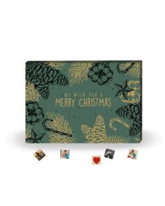 Adventskalender Weihnachten Personalisiert (240 Gramm)