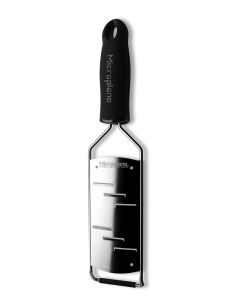 Microplane GOURMET Reibe schwarz Große Raspel