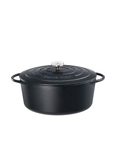 Küchenprofi Bratentopf oval 35cm schwarz