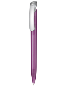 Ritter-Pen Kugelschreiber CLEAR FROZEN SI mit Logo bedrucken