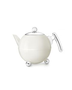 Teekanne Duet® Bella Ronde 1,2L, weiβ