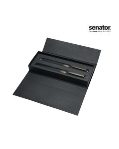 senator® Image Balck Line Set (Drehkugelschreiber+Füllhalter)