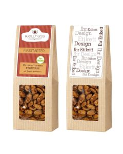 Karamellisierte Erdnüsse mit Wasabi +vegan+