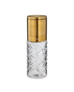 Cilio Pfeffermühle oder Salzmühle CRISTALLO gold