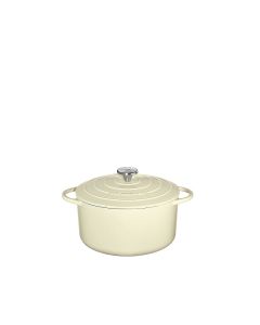 Küchenprofi Bratentopf rund 22cm creme